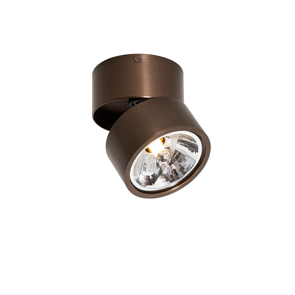 Modern Spotlámpa Sötét Bronz Kerek Állítható - Go Nine – Qazqa