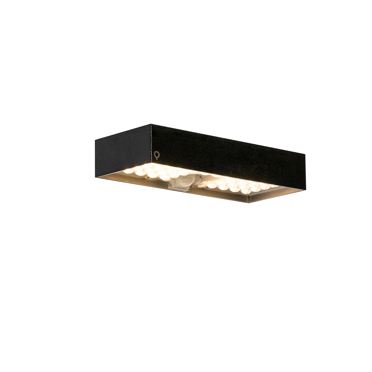 Kültéri Fali Lámpa Fekete