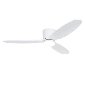 Okos Mennyezeti Ventilátor Fehér 132 Cm Led-Del