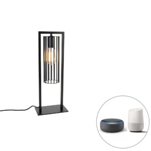 Okos Modern Asztali Lámpa Fekete