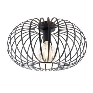 Okos Mennyezeti Lámpa Fekete 39 Cm