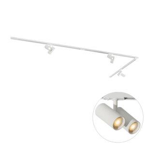 Modern Sínrendszer 3 Fehér Spotlámpával