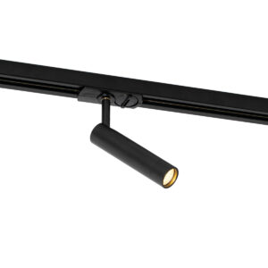 Modern Fekete Spotlámpa 1 Fázisú Sínrendszerhez - Iconic Ivy – Qazqa