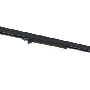 Modern Fekete Mennyezeti Lámpa Sínrendszerhez 1 Fázisú 5W 400 Lm 2700-4000K - Iconic Tsiri – Qazqa