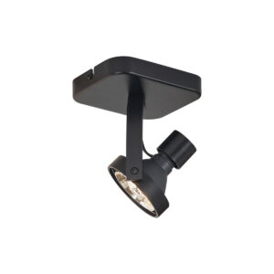 Design mennyezeti spotlámpa fekete GU10 70mm forgatható és dőnthető - Vo – QAZQA