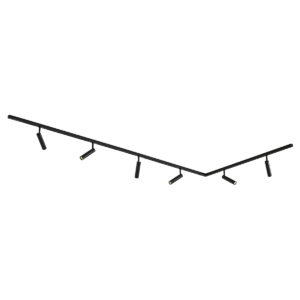 Modern Sínrendszer 6 Fekete Spotlámpával