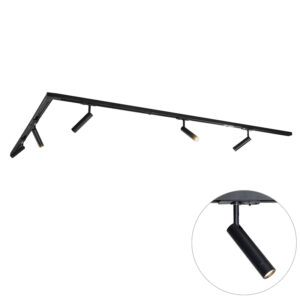 Modern Sínrendszer 5 Fekete Reflektorral