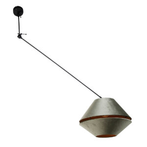 Függőlámpa Fekete Dupla Bársony Lámpabúrával