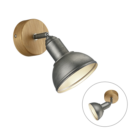 Ipari Fali Lámpa Acélból - Arti – Trio Leuchten