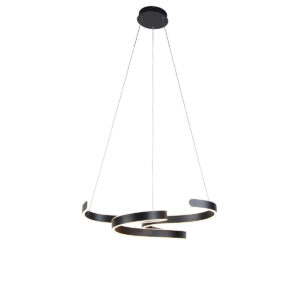 Dizájnos függesztett lámpa szürke