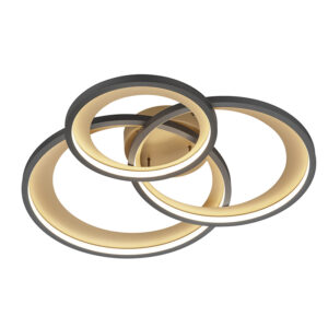 Design mennyezeti lámpa fekete