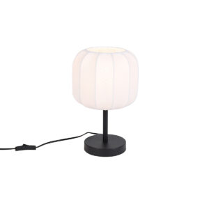 Japandi asztali lámpa fekete-fehér - Madleine – Trio Leuchten