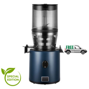 Hurom H330P Premium Slow Juicer (Mély Kék) + Juice Biblia – Hurom