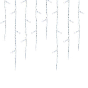 LED-es jégcsap fényfüggöny 2 méretben