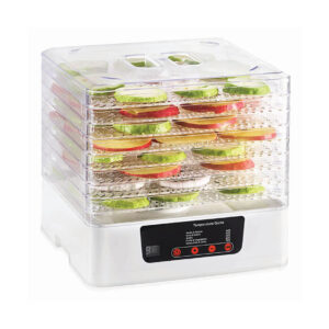 8 tálcás zöldség-gyümölcs aszaló gép – Timeless Gourmet