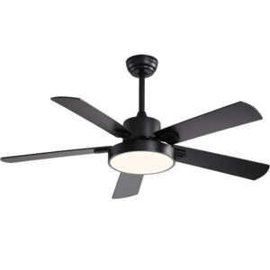 Mennyezeti ventilátor világítással és távirányítóval – Timeless Home