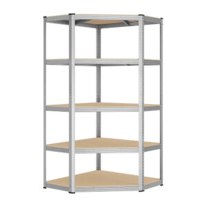 5 szintes sarok tárolópolc 70x70x180 – Timeless Home