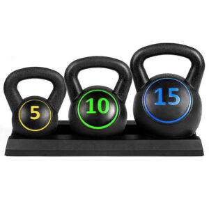 3 db-os kettlebell szett - 2.3/4.5/6.7 kg (5/10/15 lbs) – Timeless Sport