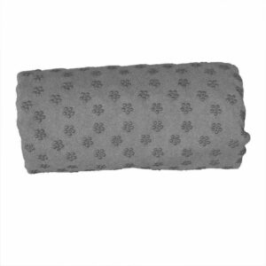 Csúszásgátlós jógatörölköző ajándék táskával-szürke – Timeless Sport