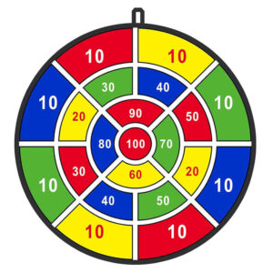 Játék darts tábla öntapadós labdákkal – Timeless Toys