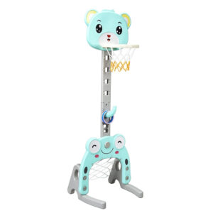 3 az 1-ben állítható magasságú kosárlabda palánk gyűrűdobálóval