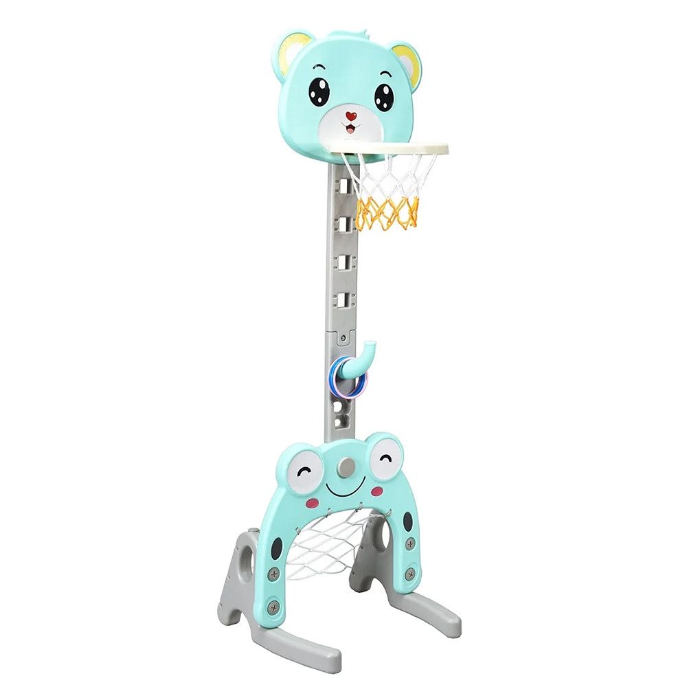 3 Az 1-Ben Állítható Magasságú Kosárlabda Palánk Gyűrűdobálóval